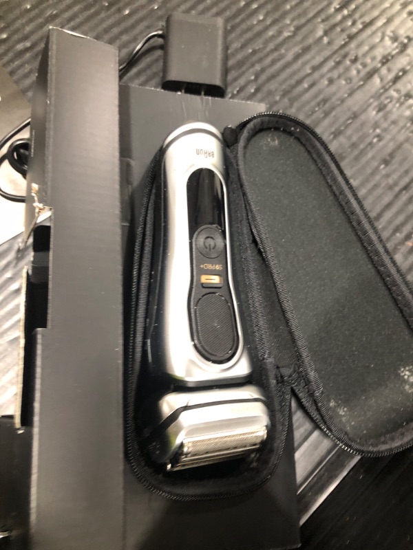 Photo 1 of Braun Series 9 9517s PRO+ Electric Razor for Men, 5 Pro Shave Elements & Precision Long Hair ProTrimmer, Charging Stand, Braun’s Best for Smooth Skin, Wet & Dry Electric Razor with 60min Runtime