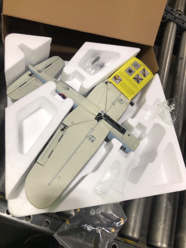 Photo 1 of LEAMBE 4 Channel RC Plane - Ready to Fly Aerobatic Aircraft, Easy Control for Beginners, F4U Corsair RC Airplane Best Gift for Kids
