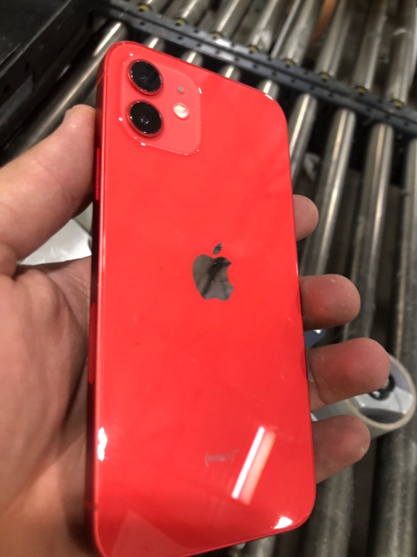 Photo 1 of Apple iPhone 12, 64GB, (Product)Red - Fully Unlocked (Renewed)