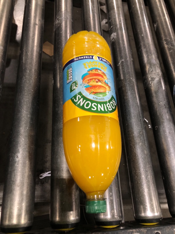 Photo 1 of Robinsons Double Strength Orange & Pineapple Fruit Squash No Added Sugar 1750Ml (Pack of 1)
