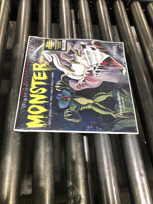 Photo 1 of Monster Sounds and Dance Music (COKE CLEAR WITH YELLOW "SERPENTINE" SWIRL VINYL)