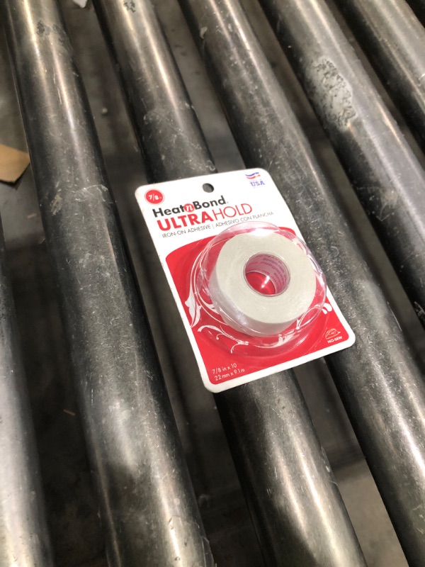 Photo 1 of HeatnBond UltraHold Iron-On Adhesive, 7/8 Inch x 10 Yards