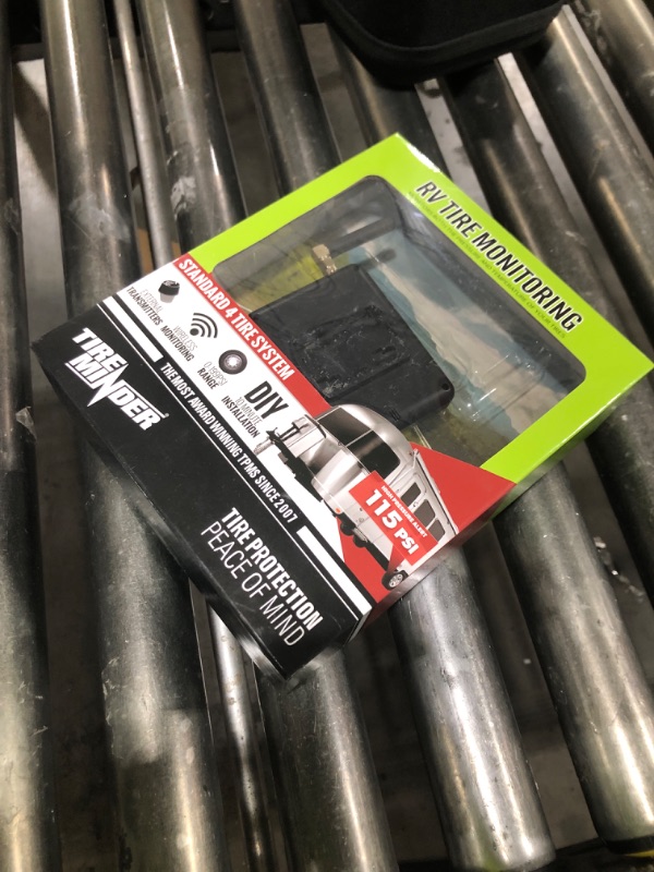 Photo 1 of TireMinder i10 RV TPMS with 4 Transmitters, Black
