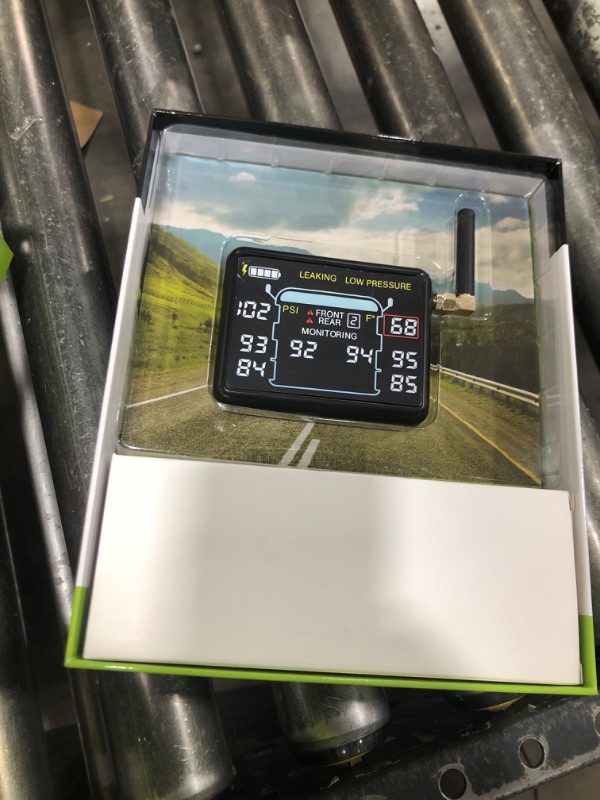 Photo 1 of TireMinder i10 RV TPMS with 4 Transmitters, Black