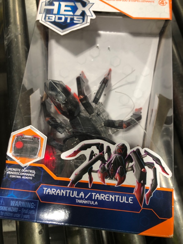 Photo 1 of HEX BOTS Remote Control Tarantula, Rechargeable Robot Spider Toys for Kids, Adjustable Robotic Tarantula Spider, Robot Toys for Boys & Girls Ages 6 & Up