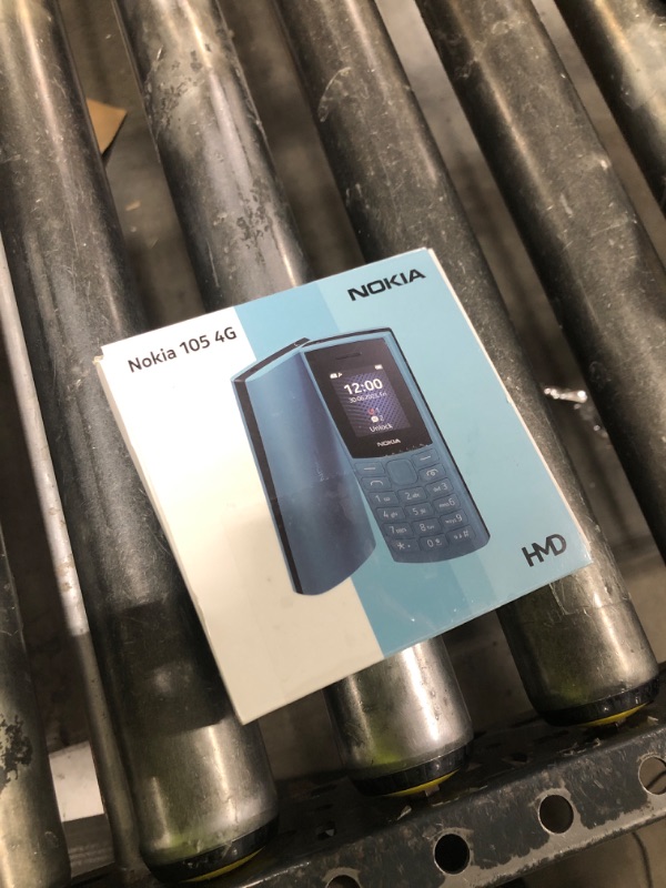 Photo 1 of Nokia 105 4G | Dual SIM | GSM Unlocked Mobile Phone | Volte | Charcoal | International Version | Not AT&T/Cricket/Verizon Compatible