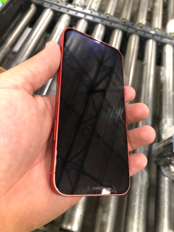 Photo 1 of Apple iPhone 12, 128GB, (Product)Red - Fully Unlocked (Renewed)