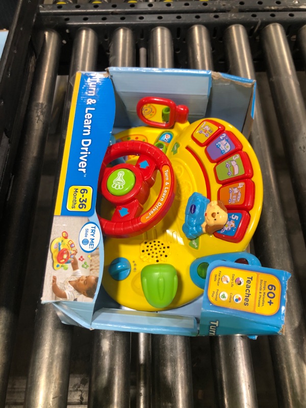 Photo 1 of VTech Turn and Learn Driver, Yellow
