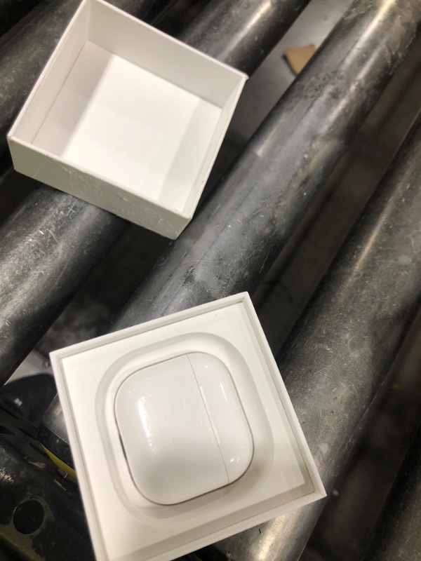 Photo 1 of Apple AirPods 4 Wireless Earbuds, Bluetooth Headphones, with Active Noise Cancellation, Adaptive Audio, Transparency Mode, Personalized Spatial Audio, USB-C Charging Case, Wireless Charging, H2 Chip