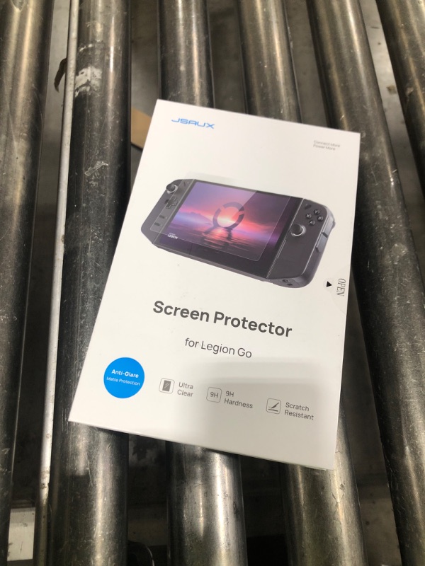Photo 1 of JSAUX 2-Pack Screen Protector for Legion Go, Anti Glare Screen Protector 9H Hardness Edge-to-Edge Scratch Resistant Matte Tempered Glass Compatible with Lenovo Legion Go