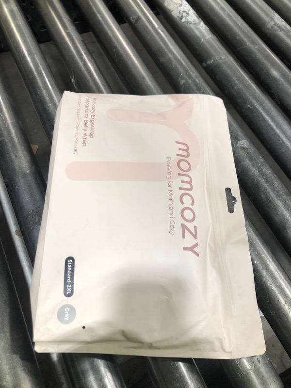 Photo 1 of Momcozy Ergowrap Postpartum Belly Band for Natural and C-Section Recovery, Abdominal Binder with 3D Abdomen Lifting & Ergonomic Back Support, Seamless Belly Wrap Shapewear for Post Surgery Recovery
