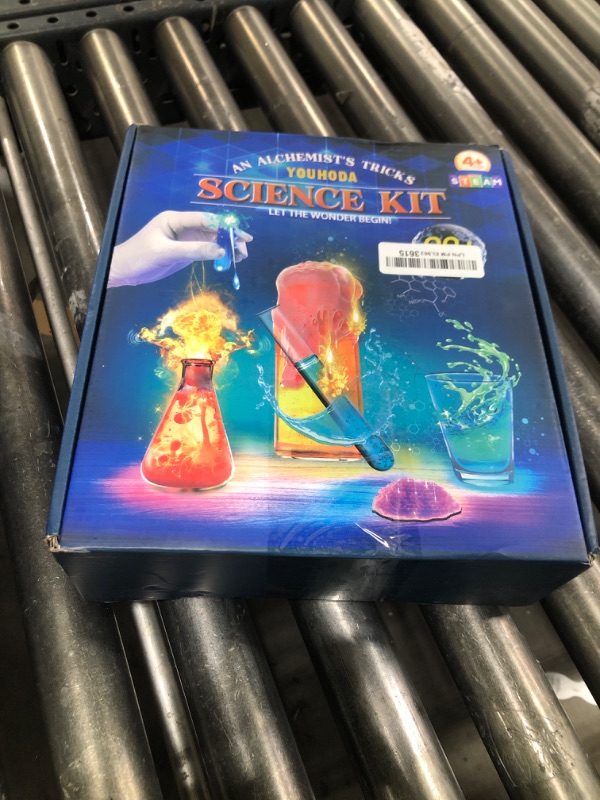 Photo 1 of Science Kits for Kids Age 4-12, Stem Toys with 90 Science Experiments, Steam Project Learning Educational Toys Gifts for Christmas & Birthday, Chemistry Activity Set for 4+ Years Old Boys Girls
