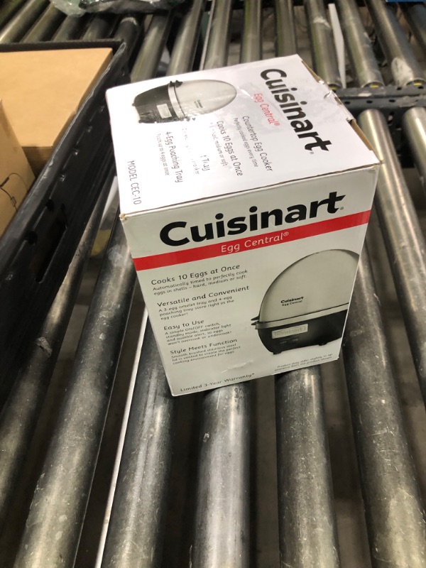 Photo 1 of Cuisinart CEC-10 Egg Central Egg Cooker, Brushed Stainless Steel