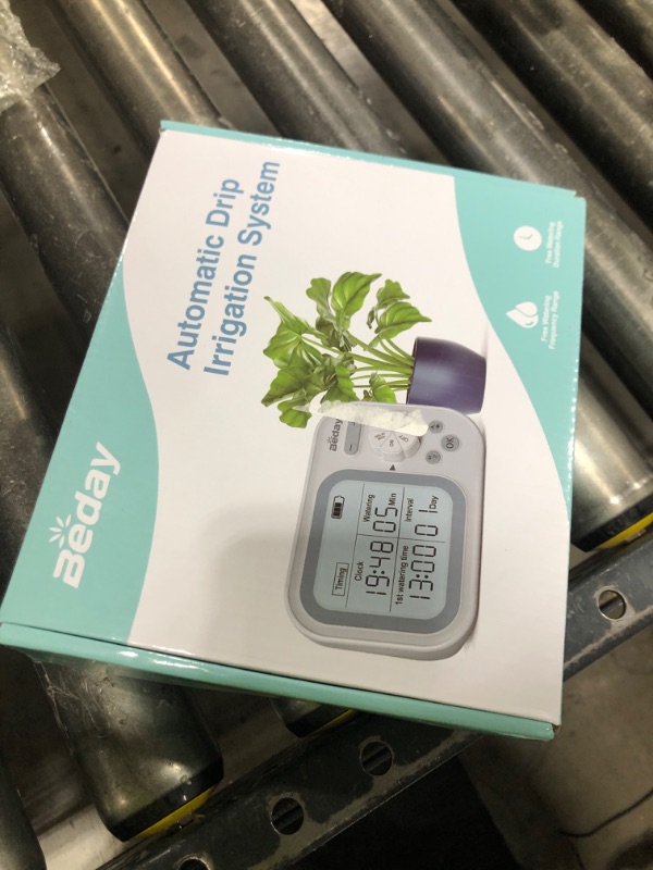 Photo 1 of Automatic Plant Waterer Indoor Self Watering System for 15 Potted Plants, Auto Drip Irrigation Kit Programmable Water Timer with Smart Humidity Detection