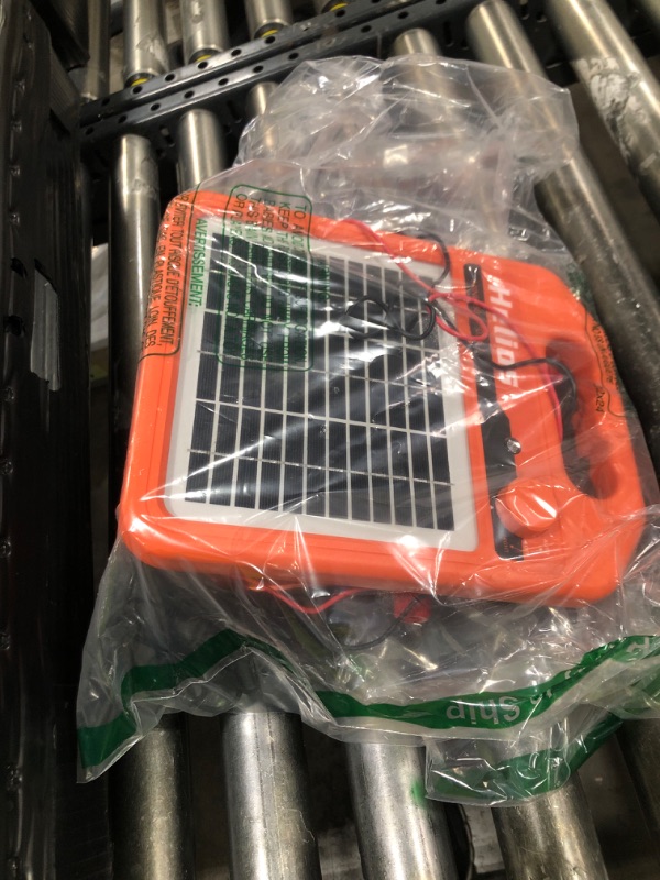 Photo 1 of ANDMON MINI160 10 Miles Solar Fence Charger, 0.16 Joule Solar Electric Fence Charger for Livestock, Pigs, Horses, Cattle Sheep, Solar Powered Electric Fence with Day or Night Mode, Easy Installation