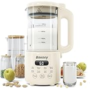 Photo 1 of Nut Milk Maker Machine,8 in 1 New Upgrade Soy Milk Maker Automatic for Almond,Oat,Plant-Based Milk and Non-Dairy Beverages,40oz Almond Milk Maker Machine with Delay Start/Self Clean/Boil Water
