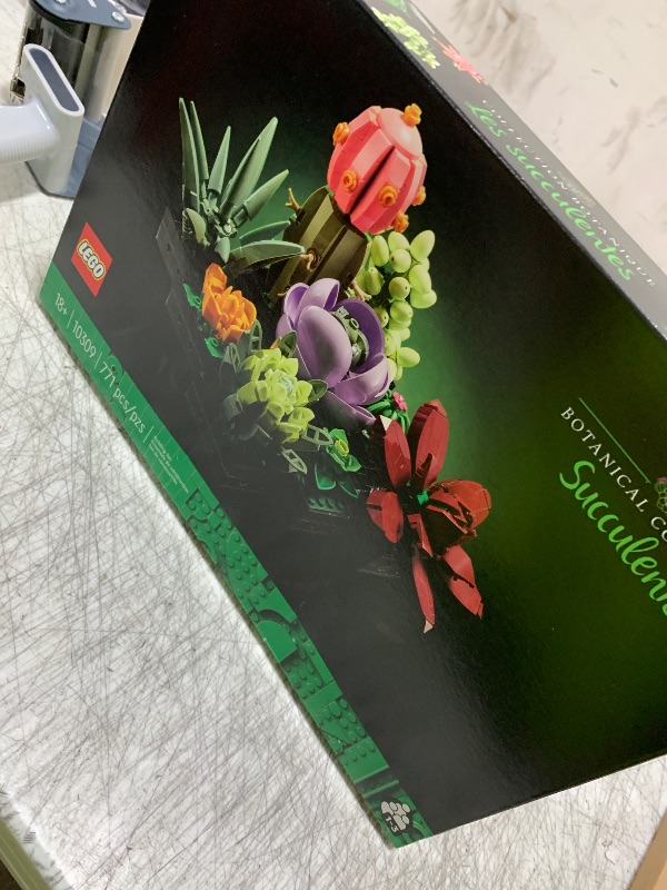 Photo 1 of LEGO Botanicals Succulents - Artificial Indoor Plant Building Set for Home, Kitchen, Desk Decor Adults Ages 18+ - Gift for Graduation - 10309
