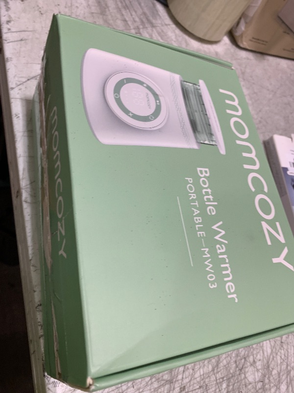 Photo 1 of Momcozy Portable Bottle Warmer for Travel, Double Leak-Proof Travel Bottle Warmer with Fast Heating, Safety Material Baby Bottle Warmer for Dr. Brown, Philips Avent, Medela, Tommee Tippee, Comotomo