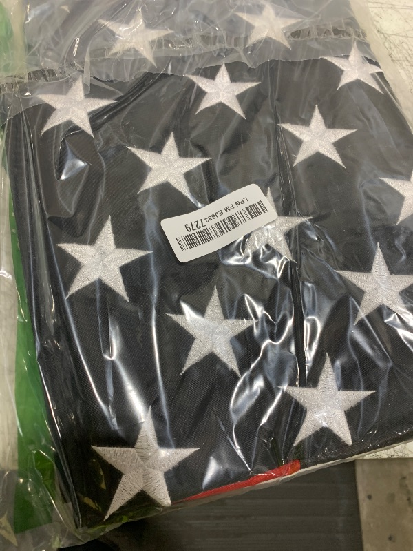 Photo 1 of Thin Red Line Stripe American Firefighter Flag Outdoor 3x5- Sewn Stripes- UV Fading Resistant- Premium Quality Nylon- Fire Fighter American Red Striped Flag Banner- 4 Rows Stitched- 2 Brass Grommets