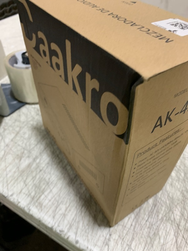 Photo 1 of Daakro AK45 Stereo Audio Amplifier,300W Home 2 Channel Wireless Bluetooth 5.0 Power Amplifier System, Home Amplifiers FM Radio, USB, SD Card, with Remote Control Home Theater Audio Stereo System