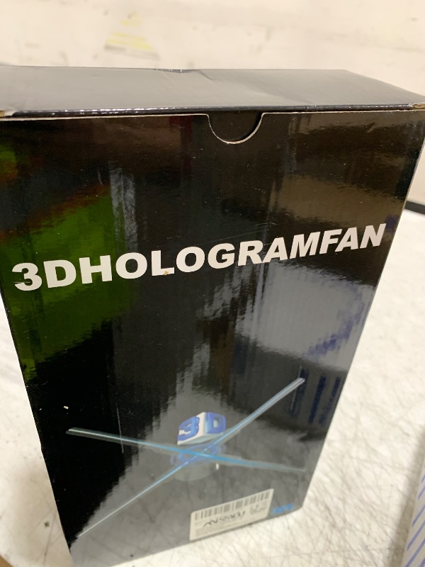 Photo 1 of 3D Hologram Fan,18.1"Hologram Fan with Remote/Bluetooth/WIFI/700 Video Library,Missyou Holographic Fan with HD LED 2000*1444PX Resolution Picture Fan Spinner Small for Shop/Bar/Christmas/Halloween