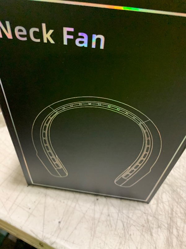 Photo 1 of KIDEE Neck Fan, Portable Bladeless Neck Fans, Upgrade 360° Airflow, Super Quiet, 3 Speeds, 4000mAh Personal Wearable Neck Fan, Upgraded Cooling Air Volume USB Rechargeable Hands Free Fan