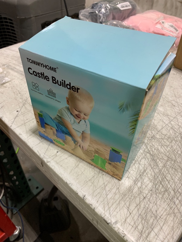 Photo 1 of Beach Toys-Sand Brick Maker and Castle Set Compatible with Kinetic Sand.Sand Castle Making Tools (Castle)