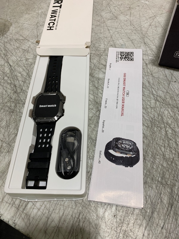 Photo 1 of Fosmet G68 1.95-in Heart Rate Rugged Smart Watch