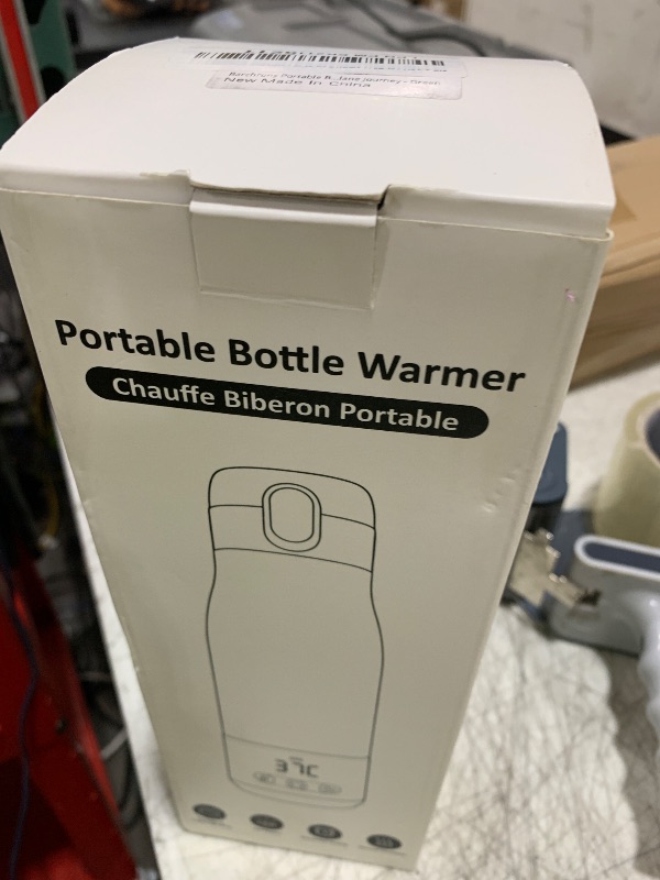 Photo 1 of Barchrons Portable Bottle Warmer for Travel, 9000mAh Baby Bottle Warmer for Breastmilk with Timer & Accurate Temperature Control, Milk Warmer for Baby On-The-Go Rapid Heating Mothers Day Gifts for Mom