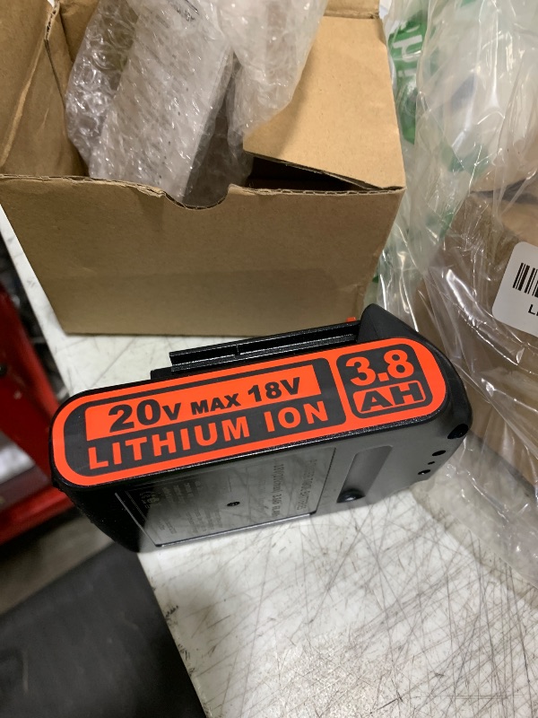 Photo 1 of Powerextra 2 Pack 3.6Ah LBXR20 Battery for Black & Decker 20V Battery Max Lithium LB20 LBX20 LST220 LBXR2020-OPE LBXR20B-2 LB2X4020 Cordless Tool