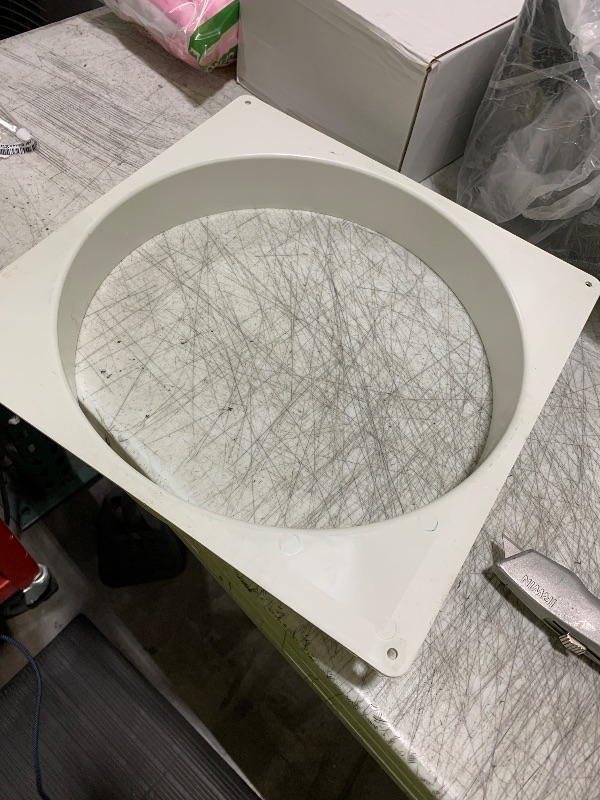 Photo 1 of  Duct Connector Flange ABS Plastic Air Outlet Inlet Hose Pipe Adaptor for Ventilation