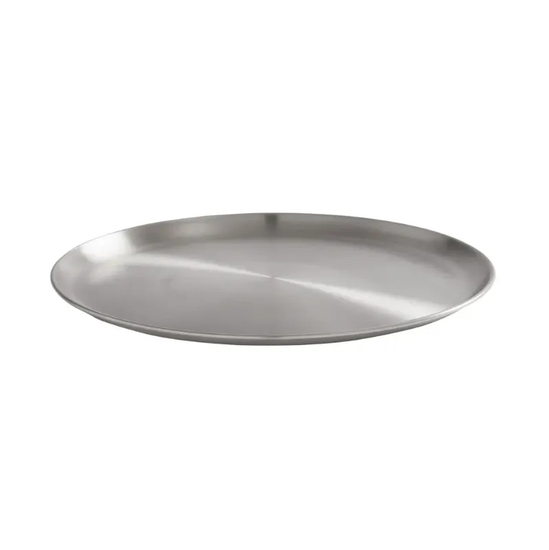 Photo 1 of  Round Plate, Stainless 2 pack