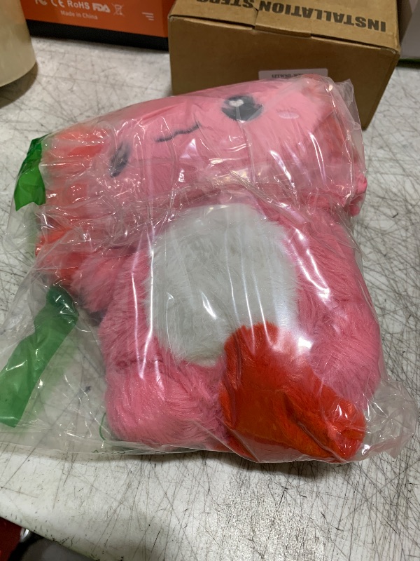 Photo 1 of Axolotl Microwavable Unscented Heating Pad for Women and Kids- Cute Soft Cozy Pillow Plush Heatable Warm Stuffed Animals - Kawaii Hot and Cold Plushie Food Toy - Axolotl Gifts for Girls and Boys