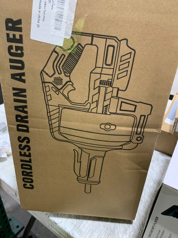 Photo 1 of Cordless Drain Auger for Makita 18V Battery: Efficient 610 RPM Plumbing Snake Drain Auger Spiral Machine, Electric Drain Cleaner With Towel & Gloves for Kitchen,Bathroom,Shower Pipes(Bare Tool Only)