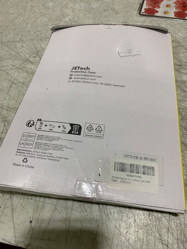 Photo 1 of JETech Case for iPad Pro 9.7-Inch 2016 Model (Not for iPad 9.7 5/6 2017/2018), Smart Cover Auto Wake/Sleep (Dark Grey)