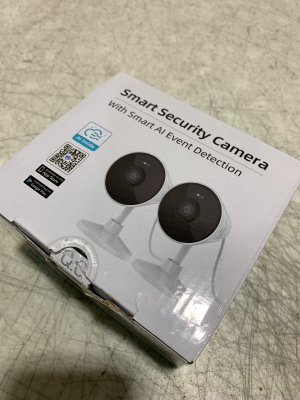 Photo 1 of [5G & 2.4G] Indoor/Outdoor Security Camera for Home, Baby/Elder/Dog/Pet Camera with Phone App, Wi-Fi Camera w/Spotlight, Color Night Vision, 2-Way Audio, 24/7, SD/Cloud Storage, Work w/Alexa, 2Pack