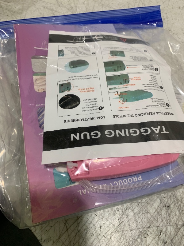 Photo 1 of Stitch  For Clothing, Stitchy Gun Quick Clothes Fixer, Dress Tagging Gun-Includes 2,000 Black Fasteners & 2,000 White Fasteners & 6 Needles
