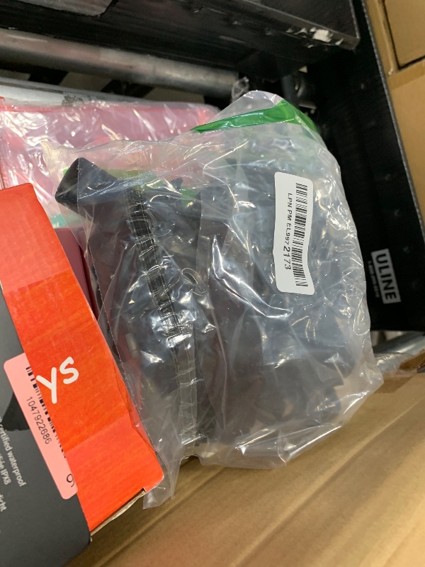 Photo 1 of Wire Shelf Clips - 36 Pack Plastic Metal Shelf Clips, 1 Inch Wire Shelf Clips for 1" Post, Black Wire Shelving Clips- Shelving Sleeves Replacements for Wire Shelving System (18 Pairs)