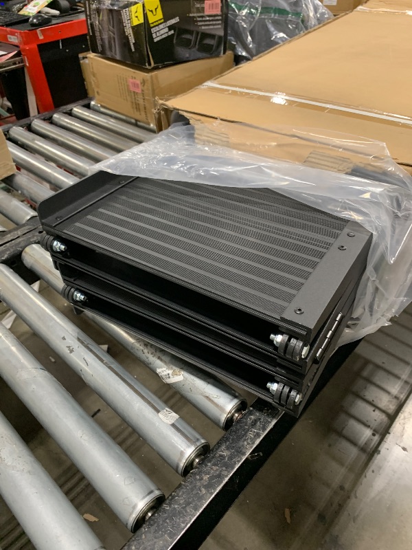 Photo 1 of VNN Portable Wheelchair Ramp 8FT, Black Seamless Non-Slip Aluminum Folding Handicap Ramp, Door Threshold Wheelchair Ramps for Home, Wheel Chair Ramp for Home Steps, Doorways