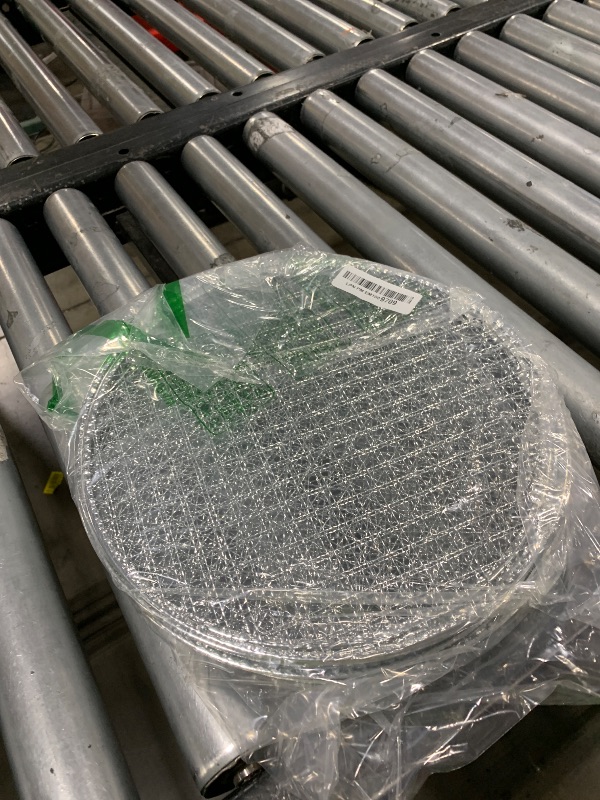 Photo 1 of 10 Packs 12'' Round Metal Mesh Plant Cage Covers for Large Wire Plant Protector cover from Animals - Chicken Wire Cloche, Sturdy Garden Bunny Barricades Chicken Wire Cloche fto Keep Animals Out