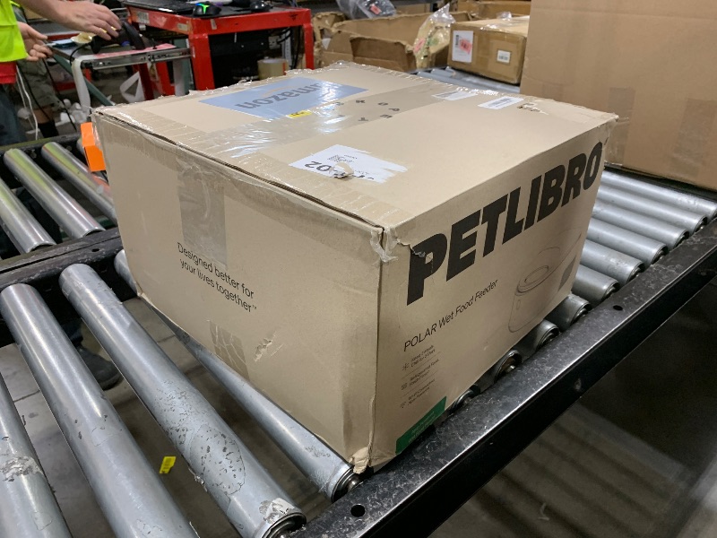 Photo 1 of PETLIBRO Automatic Cat Feeder Wet Food Refrigerated New Upgraded APP Control,3 Days Freshness 3 Meals,Semiconductor Cooling&Quick Chills Wet Food Dispenser,Polar WiFi Timed Auto Pet Feeder for Cat Dog