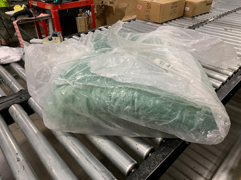 Photo 1 of 1 MIDDLE ONE Floor Pillow Set of 2, Memory Foam Meditation Cushion, Floor Cushions for Adults Sitting, Large Square Seat Cushions for Yoga, Living Room, 20x20 Inch (Green)