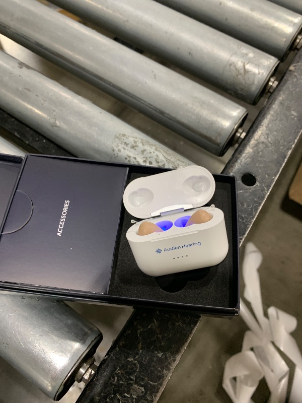 Photo 1 of Audien ATOM PRO 2 Wireless Rechargeable OTC Hearing Aid, Premium Comfort Design and Nearly Invisible