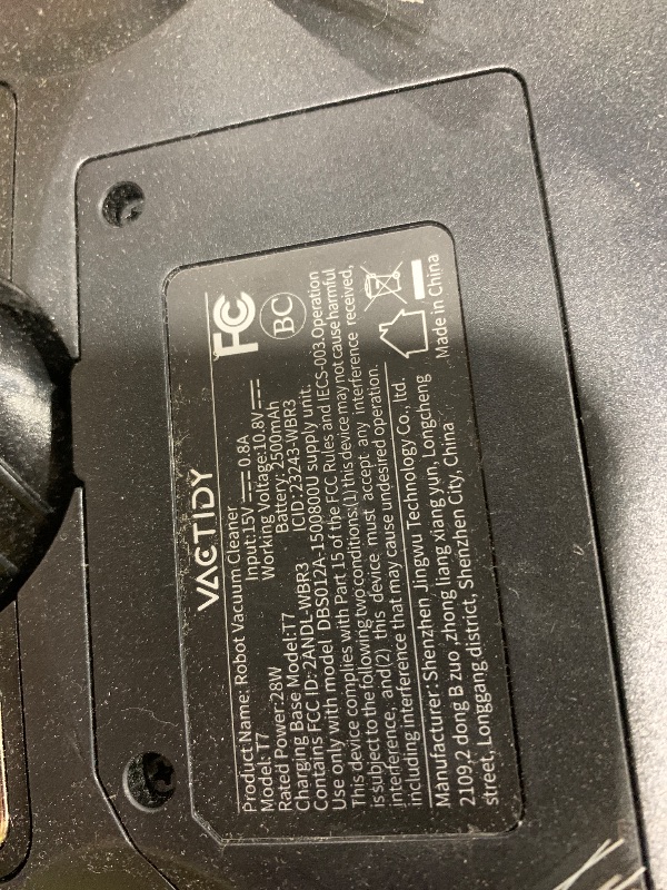 Photo 1 of Vexilar Robot Vacuum,2 in 1 Mopping and Vacuuming, App/Voice/Remote Control,Self-Charging Robotic Vacuum Cleaner,Good for Hard Floor, Low-Pile Carpet, Pet Hair (Small)