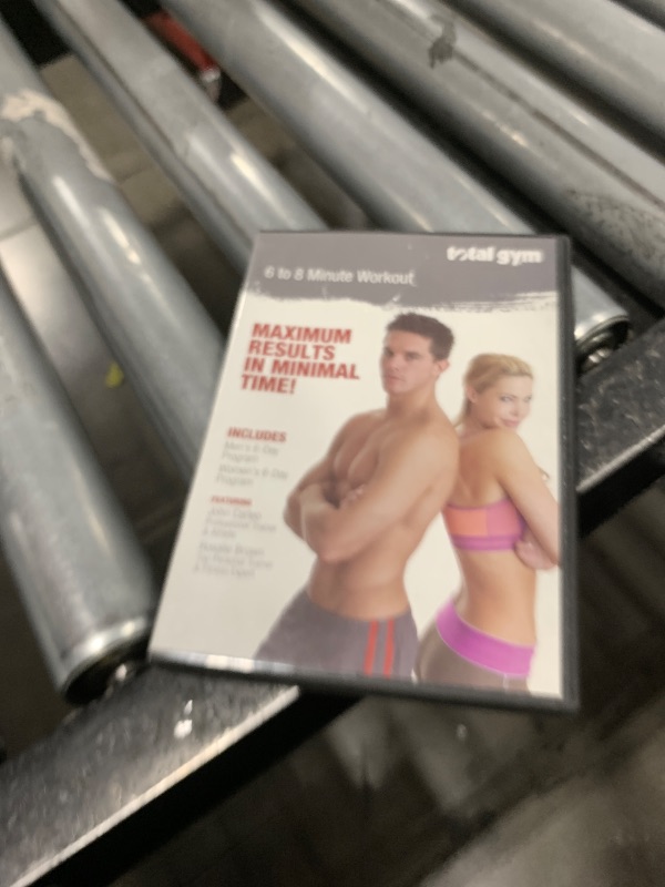 Photo 1 of Total Gym -- 6 to 8 Minute Workout -- Max Results Minimal Time -- DVD