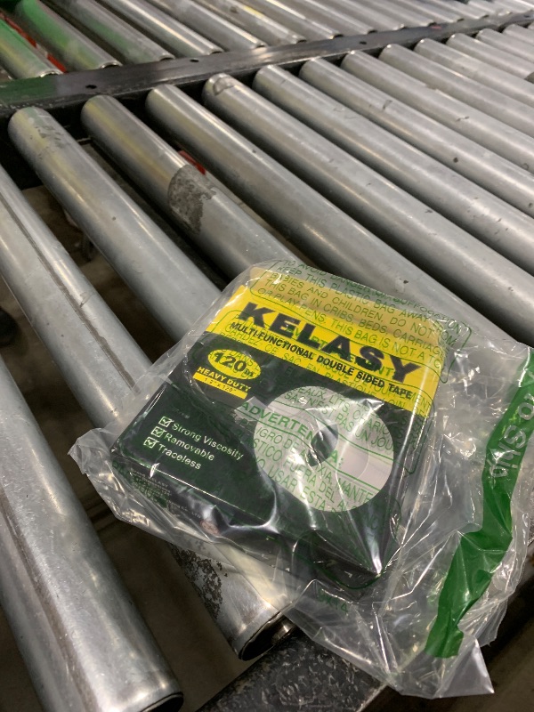 Photo 1 of Kelasy Nano Double Sided Tape Heavy Duty,Extra Strong Sticky Double Sided Mounting Tape,1.2" x 120",Clear Adhesive Poster Wall Tape for Decoration