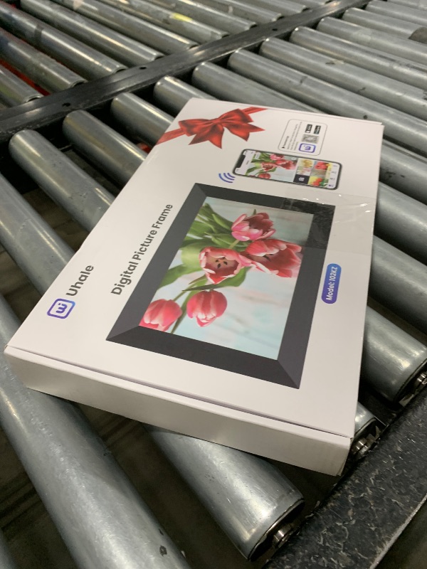 Photo 1 of Uhale Digital Picture Frame 32GB Storage 10.1 Inch WiFi Electronic Photo Frames SD Card Slot IPS Touch Screen HD Display Auto Rotate Slideshow Share Videos Photos Instantly Send Wishes Remotely