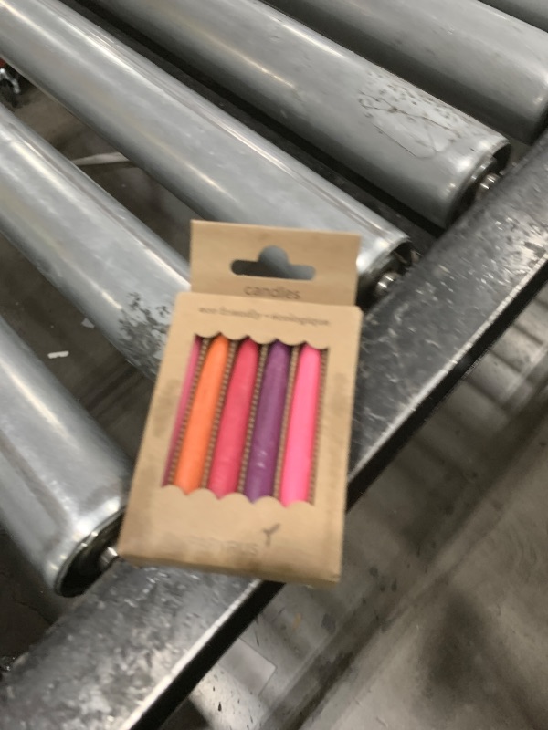 Photo 1 of Papyrus Birthday Candles, Multicolored (12-Count)