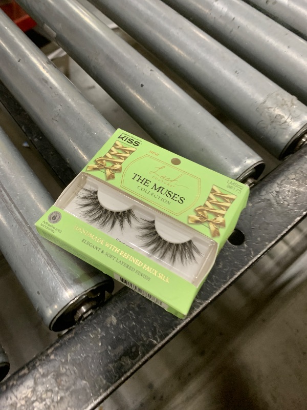 Photo 1 of KISS Lash Couture The Muses Collection False Eyelashes, 'Empress', 16 mm, Handmade, Refined Faux Silk, Contact Lens Friendly, Easy to Apply, Includes 1 Pair Reusable Strip Lashes