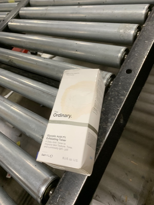 Photo 1 of The Ordinary Glycolic Acid 7% Exfoliating Toner, Brightening and Smoothing Daily Toner for More Even-Looking Skin Tone, 8.1 Fl Oz